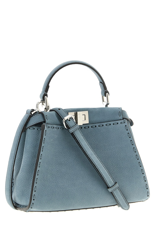 'Pekaboo Selleria' Mini crossbody bag  BLUE