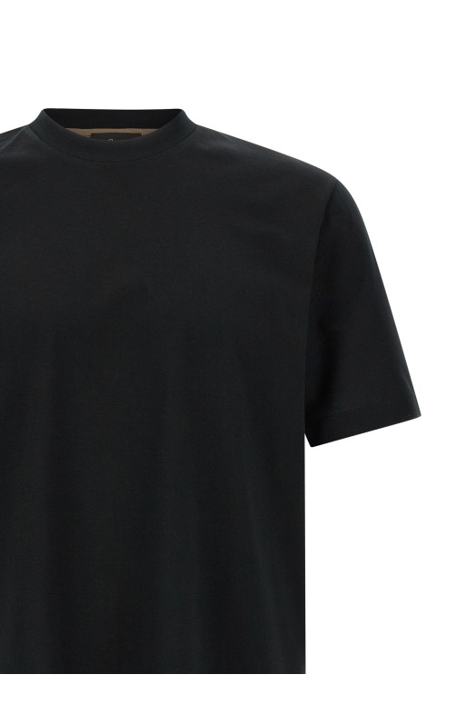 Carbonated cotton t-shirt Black