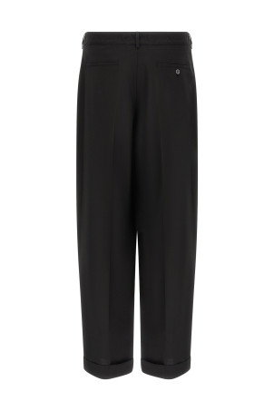 Cool wool pants Black