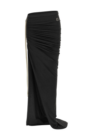 'Adjustable' skirt Moncler + Rick Owens Black