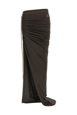 Moncler + Rick Owens 'Adjustable' skirt Brown