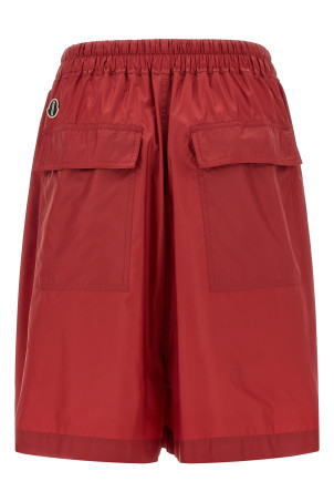 Moncler + Rick Owens 'Kiltshorts' bermuda shorts Red
