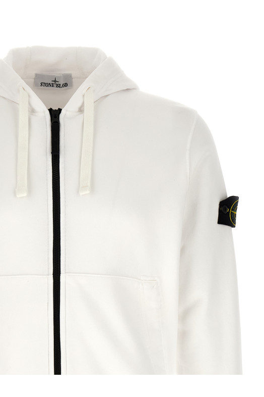 '6100061' hoodie White