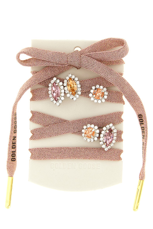 'Skin spargkling' shoelaces Pink