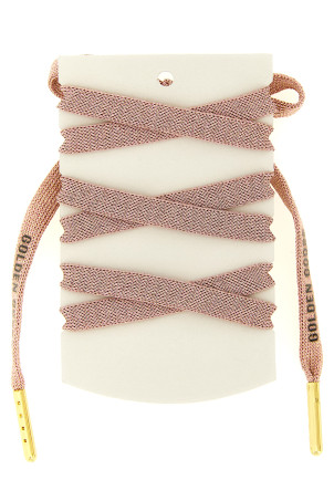 'Skin spargkling' shoelaces Pink