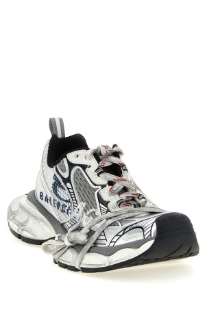 '3XL Split Logo' sneakers Gray