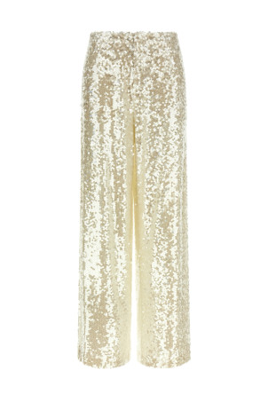 Sequin pants White