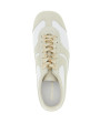Leather and suede sneakers Beige