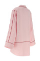'Jacquard Satin New Roxy Pajama' shirt Pink