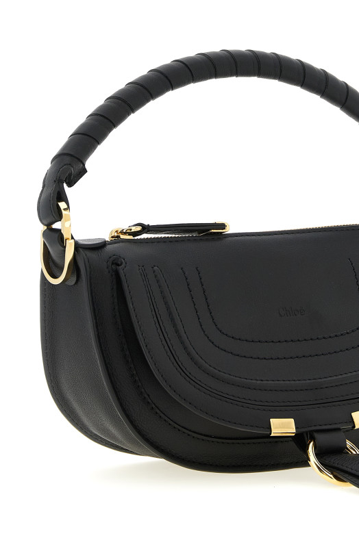 'Marcie' mini shoulder bag Black