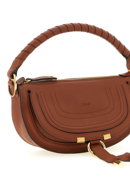 'Marcie' mini shoulder bag Brown