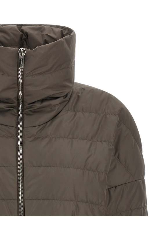 Moncler + Rick Owens 'Cropped' down jacket Gray