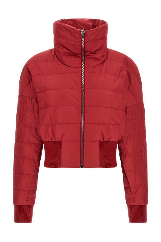 Moncler + Rick Owens 'Cropped' down jacket Red
