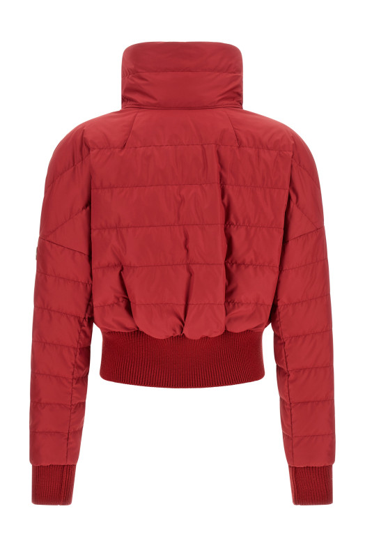 Moncler + Rick Owens 'Cropped' down jacket Red