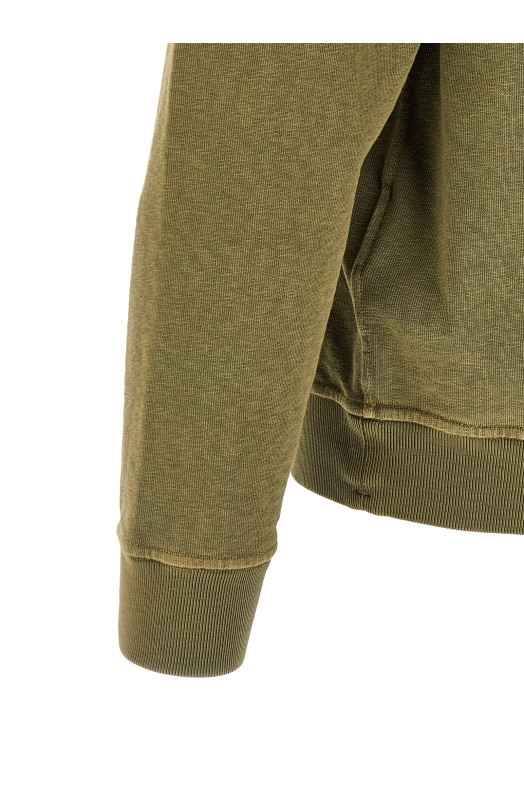 '6100031' hoodie Green