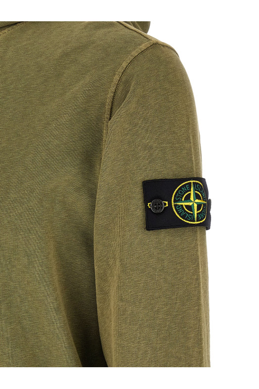 '6100031' hoodie Green