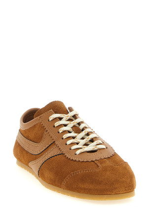 Suede sneakers Brown