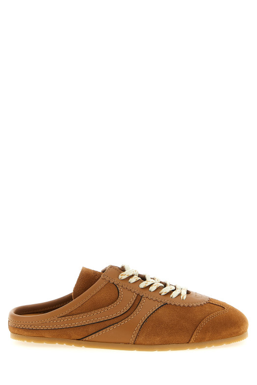Suede Mules sneakers Brown