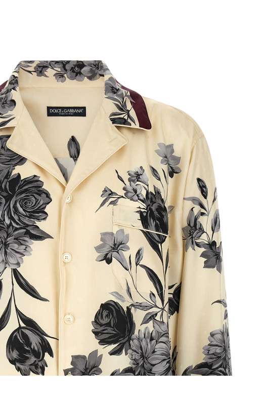 'Bouquet Fiori' shirt Multicolor
