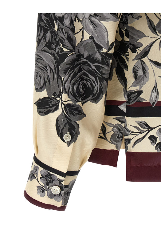 'Bouquet Fiori' shirt Multicolor