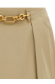 Chain skirt Beige