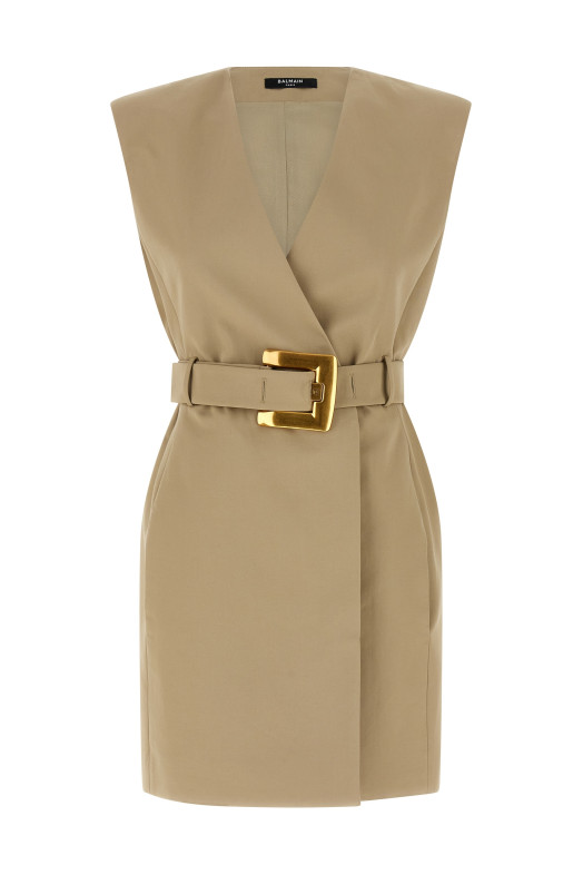 'Anthem' dress Beige