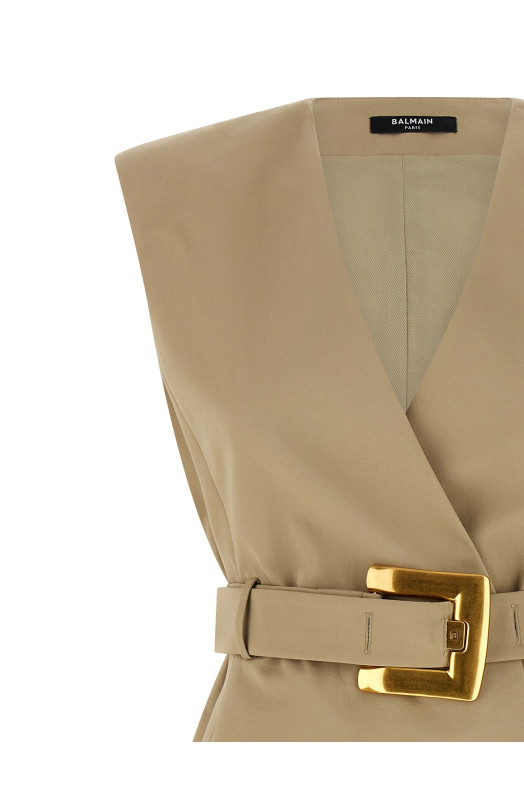 'Anthem' dress Beige