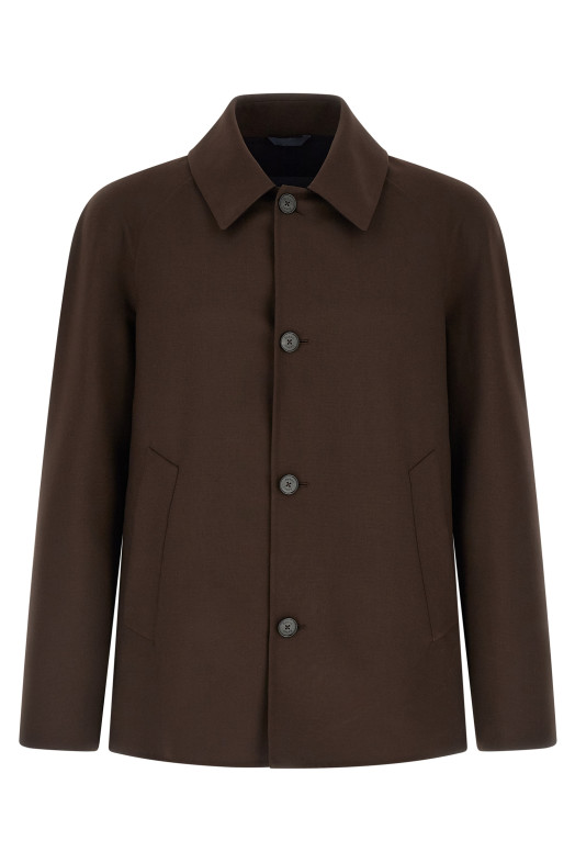 Cool wool jacket Brown