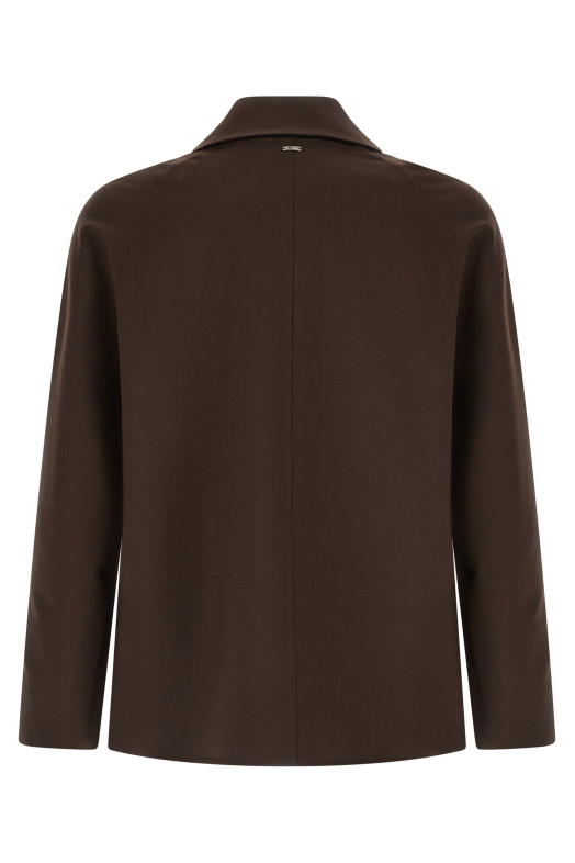 Cool wool jacket Brown