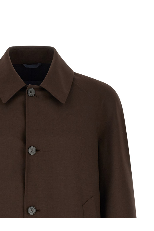 Cool wool jacket Brown