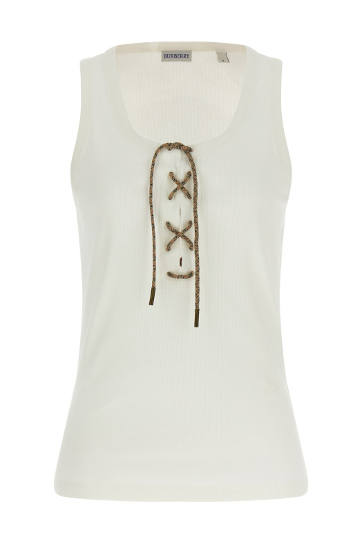 'Cleo' tank top White