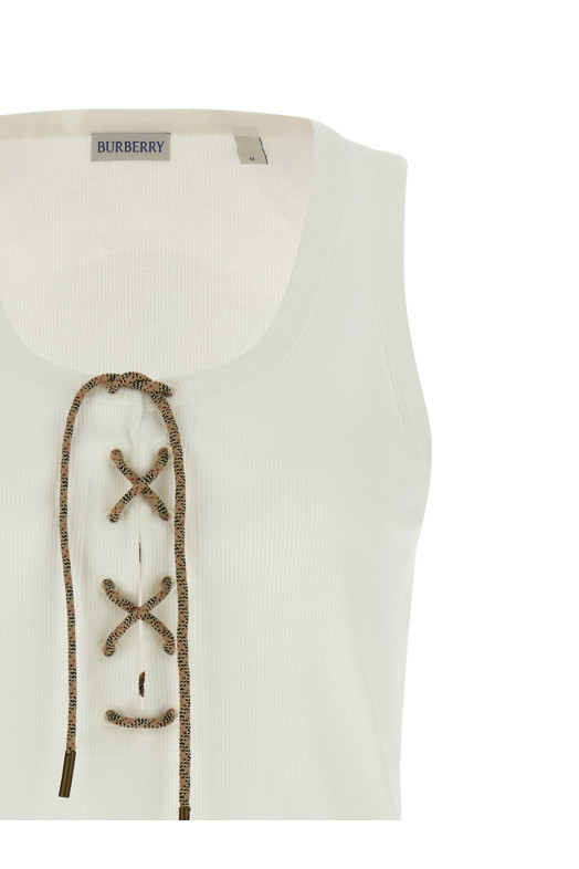 'Cleo' tank top White