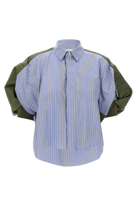 Bomber sleeve shirt Multicolor