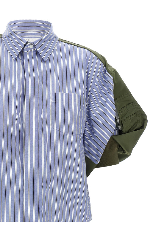 Bomber sleeve shirt Multicolor