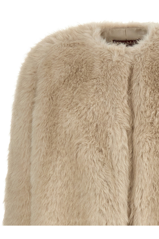 'Eros' coat Beige