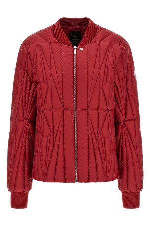 Moncler + Rick Owens 'Geocamo Flight' down jacket Red