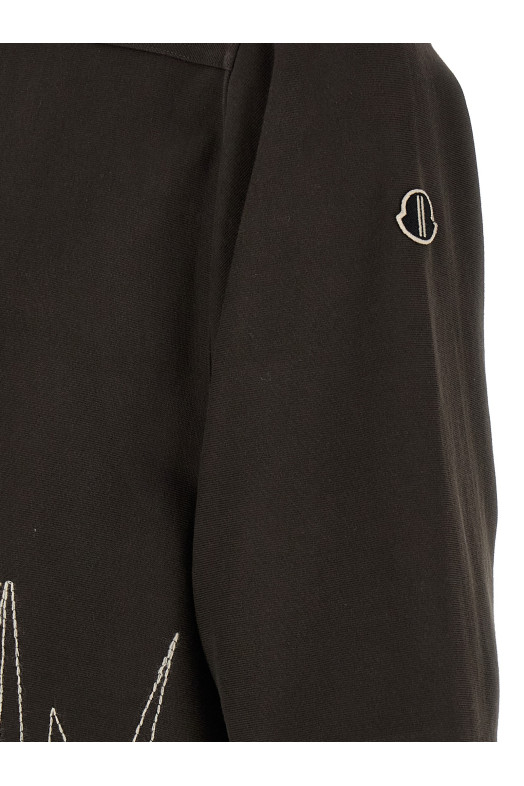 Moncler + Rick Owens 'Jumbo' T-shirt Brown