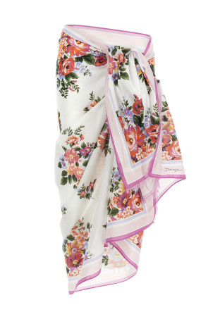 'Bouquet' sarong skirt Multicolor