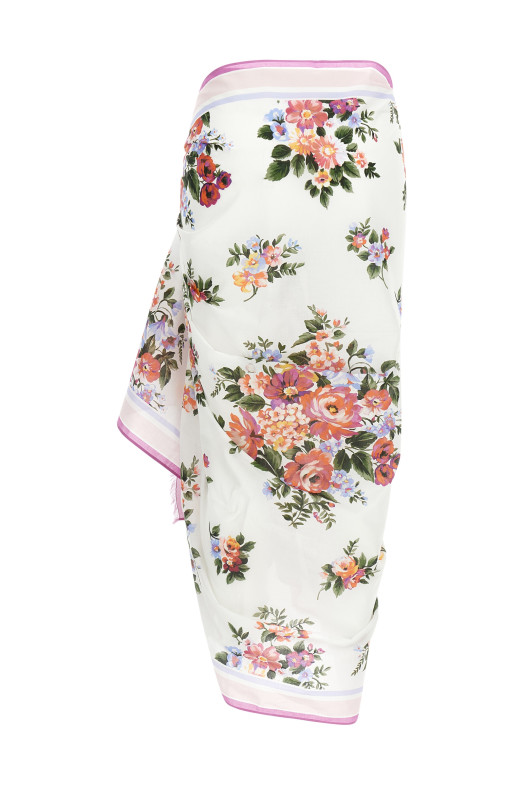 'Bouquet' sarong skirt Multicolor