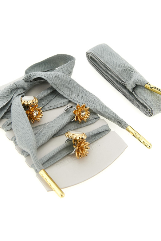 'Skin Vintage' shoelaces Gray