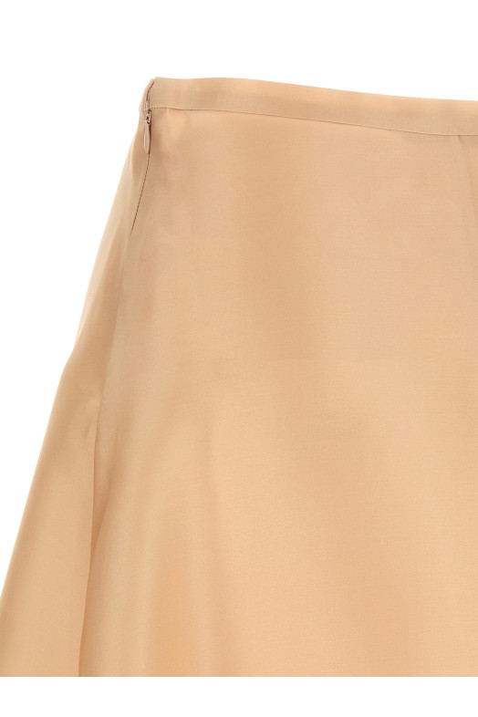 Silk skirt Pink