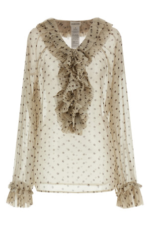 'Pallina' blouse Beige