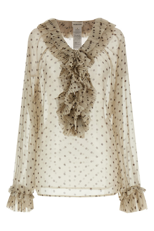 'Pallina' blouse Beige