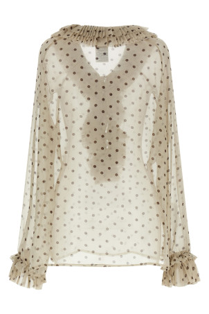'Pallina' blouse Beige