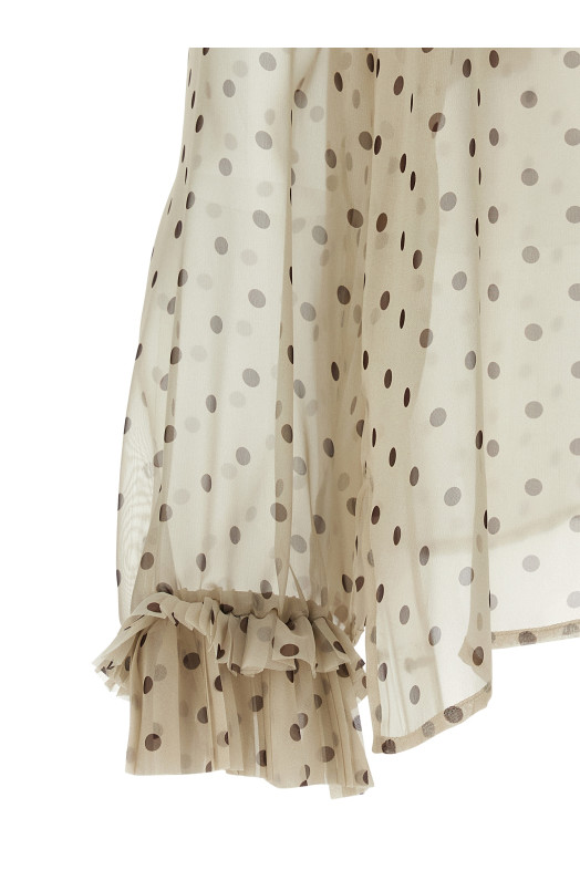 'Pallina' blouse Beige