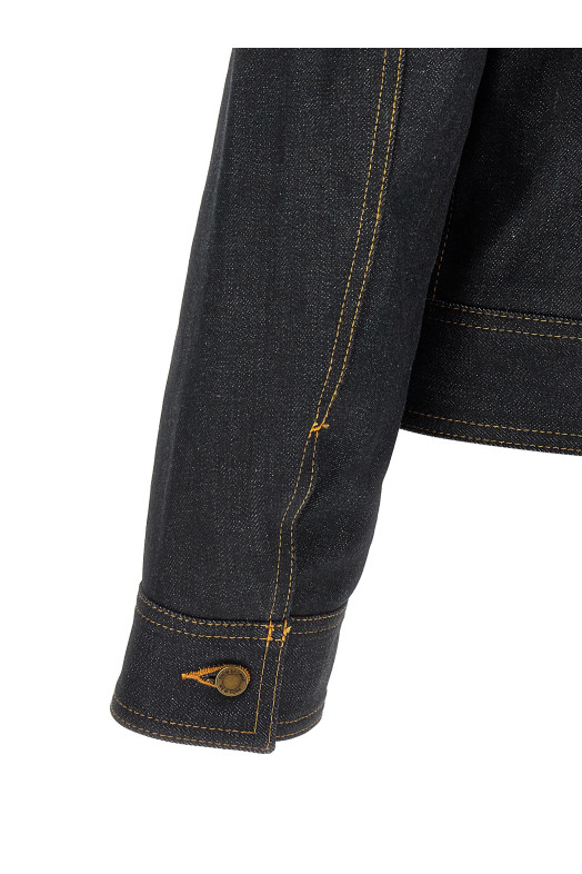 Japanese selvedge denim jacket Blue