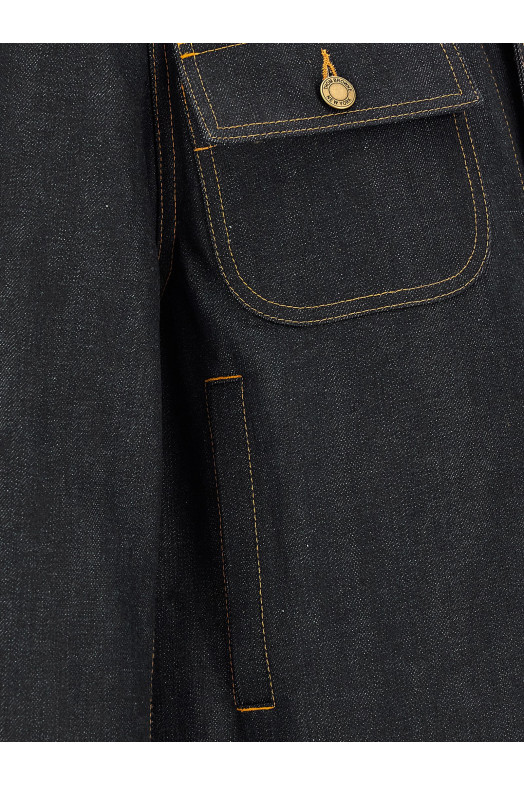 Japanese selvedge denim jacket Blue