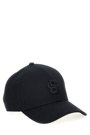 Logo embroidery cap Black