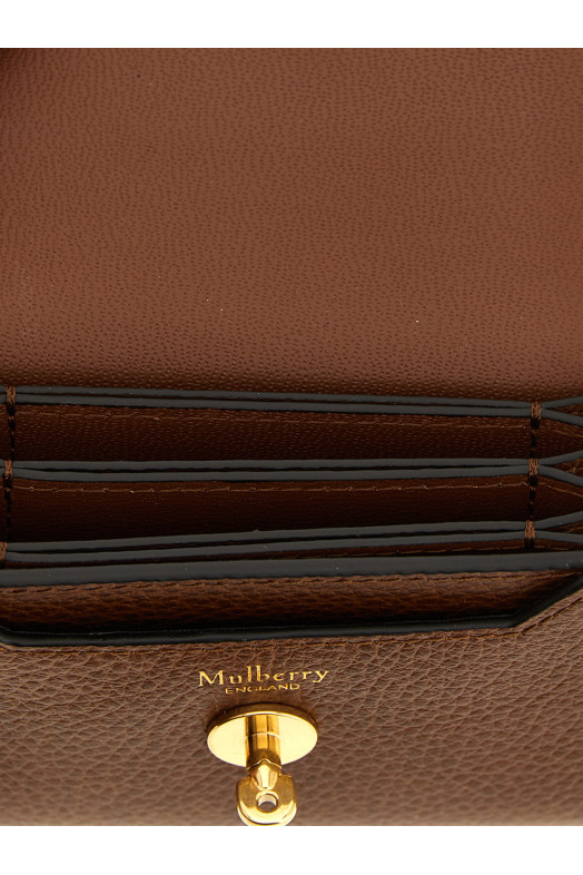 'Darley Concertina' wallet Brown