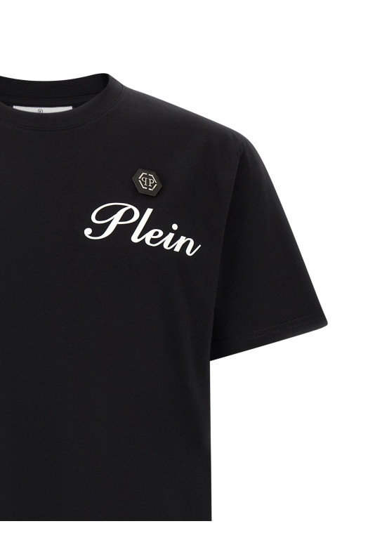 'Hexagon' T-shirt Black